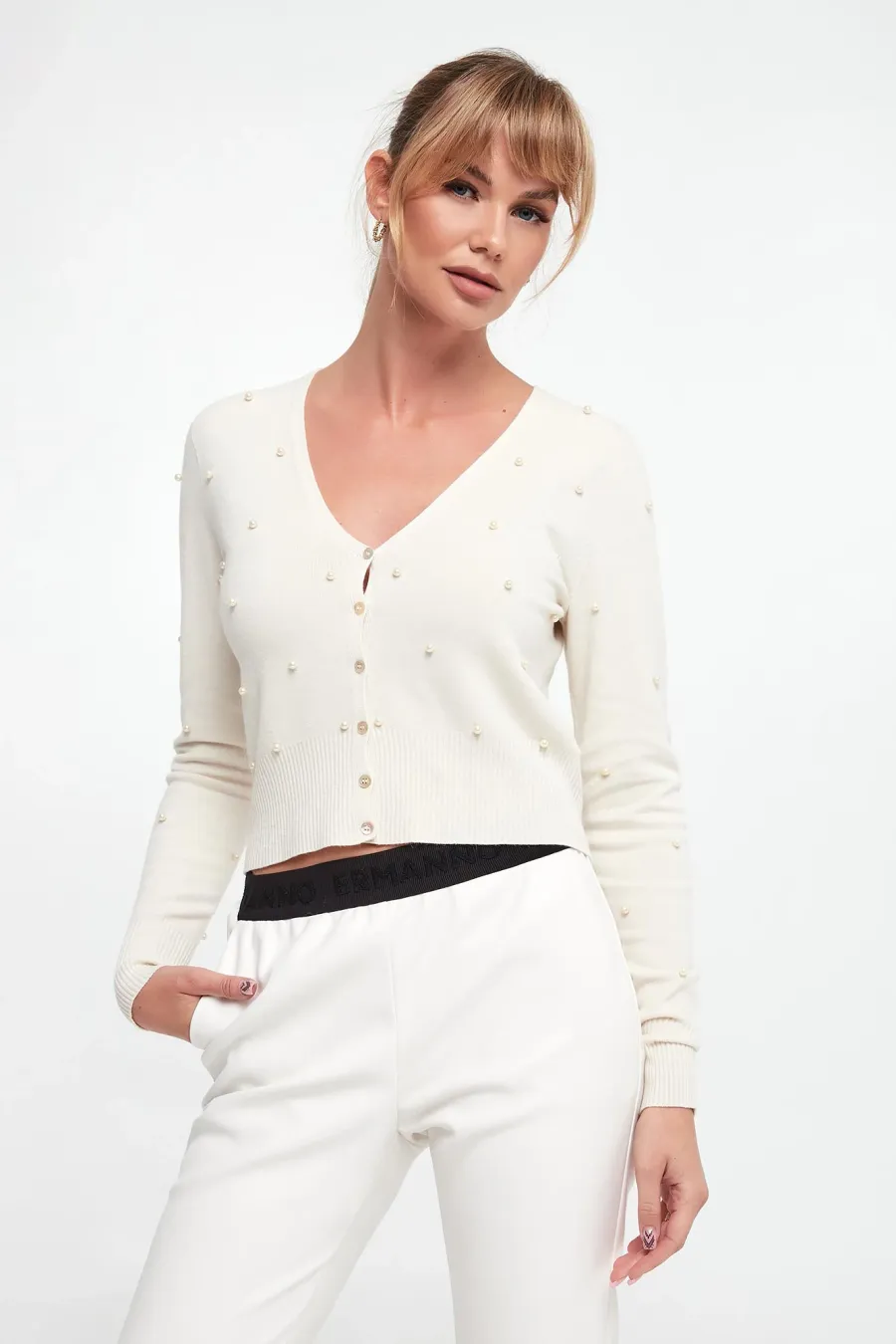 obrazek 1 Kardigan damski ERMANNO FIRENZE Ermanno Firenze