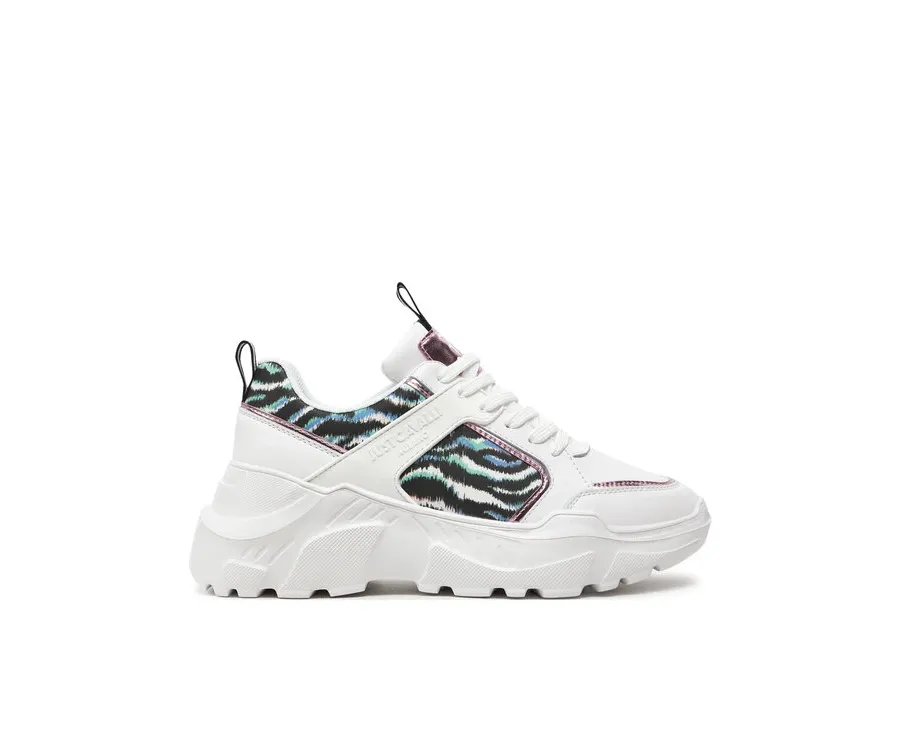obrazek 1 Just Cavalli Sneakersy 76RA3SL9 Biały