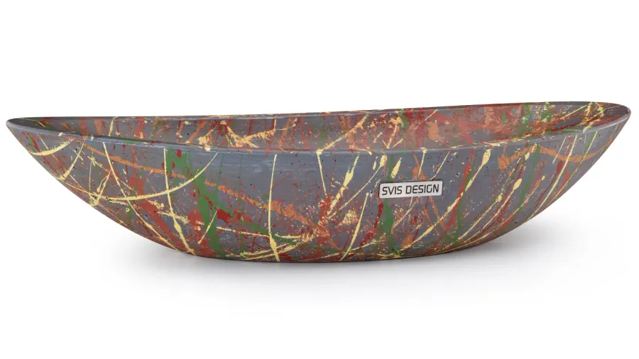 obrazek 1 Oszałamiająca umywalka 60 cm ORION BASIC – PUNK, szary, lakier matowy