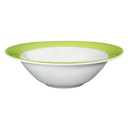 Zdjęcie Duża okrągła miska z porcelany 24 cm z Niemiec - Seltmann Weiden
