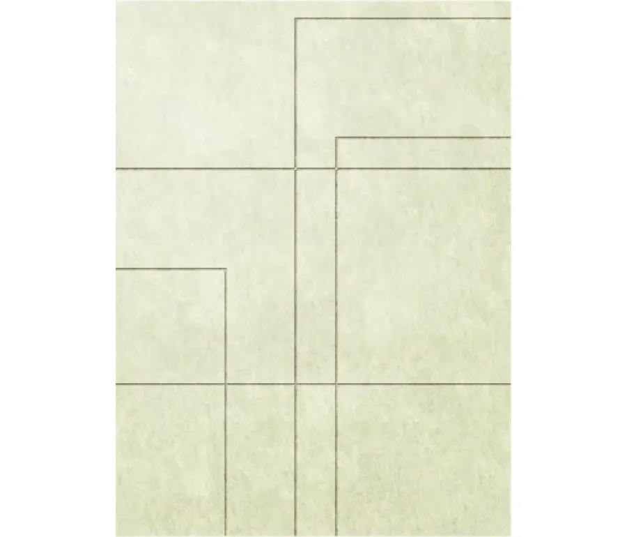 obrazek 1 Wełniany geometryczny dywan w kremowym kolorze - Sartori Rugs