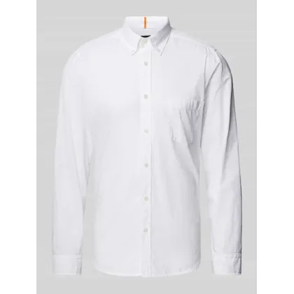 Zdjęcie Koszula casualowa o kroju slim fit z kołnierzykiem typu button down model ‘Rickert’