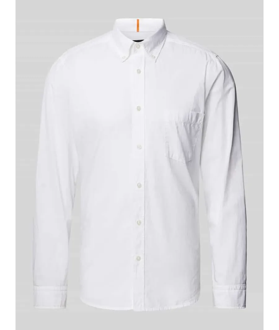 obrazek 1 Koszula casualowa o kroju slim fit z kołnierzykiem typu button down model ‘Rickert’