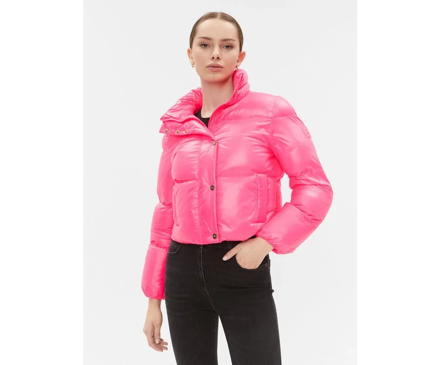 obrazek 1 Elisabetta Franchi Kurtka przejściowa PI-55D-36E2-V490 Różowy Cropped Fit