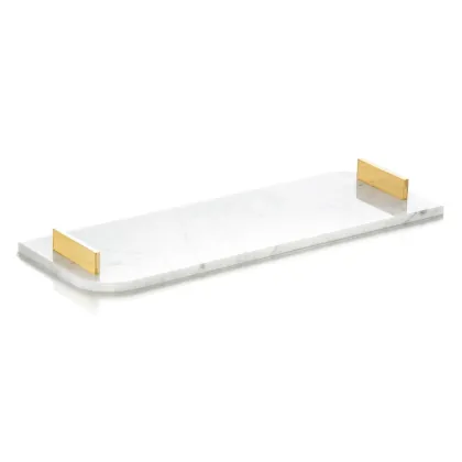 Zdjęcie Stylowa taca wykonana z marmuru do luksusowej łazienki – Il Paralume Marina