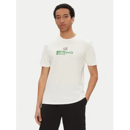 Zdjęcie C.P. Company T-Shirt 18CMTS307A005431G Biały Regular Fit