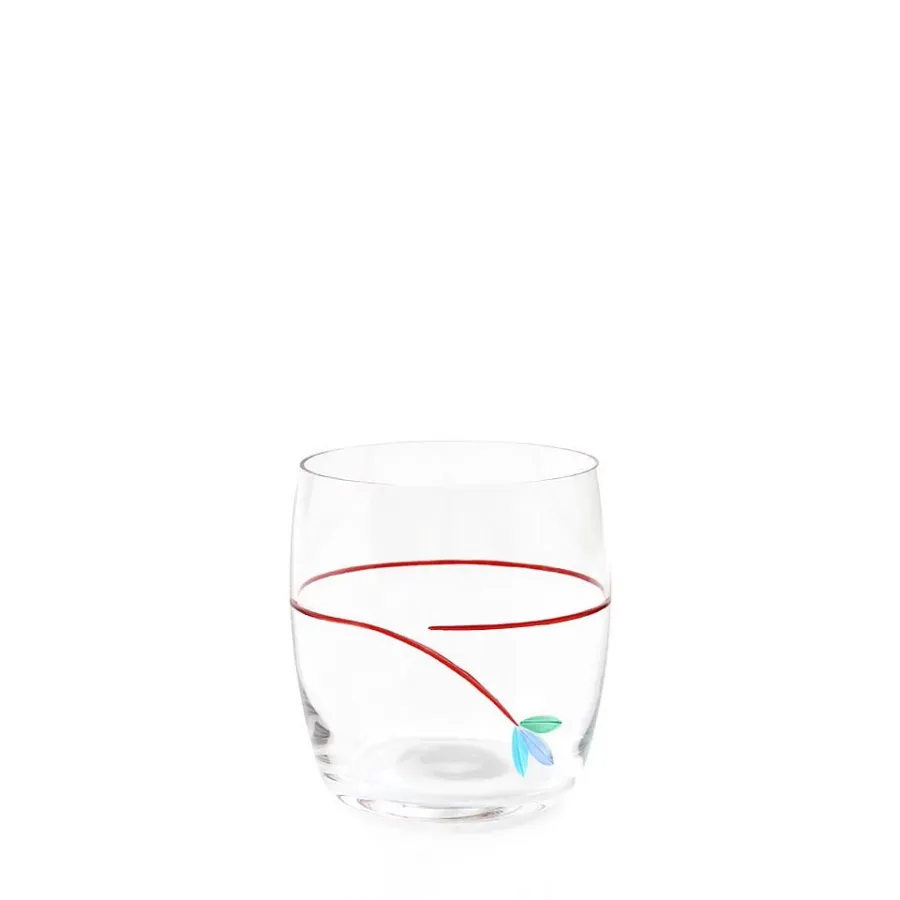 obrazek 1 Piękny komplet 6 ręcznie malowanych szklanek (410 ml)
