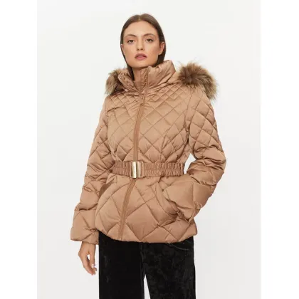 Zdjęcie Guess Kurtka puchowa W3BL35 WEX52 Beżowy Regular Fit
