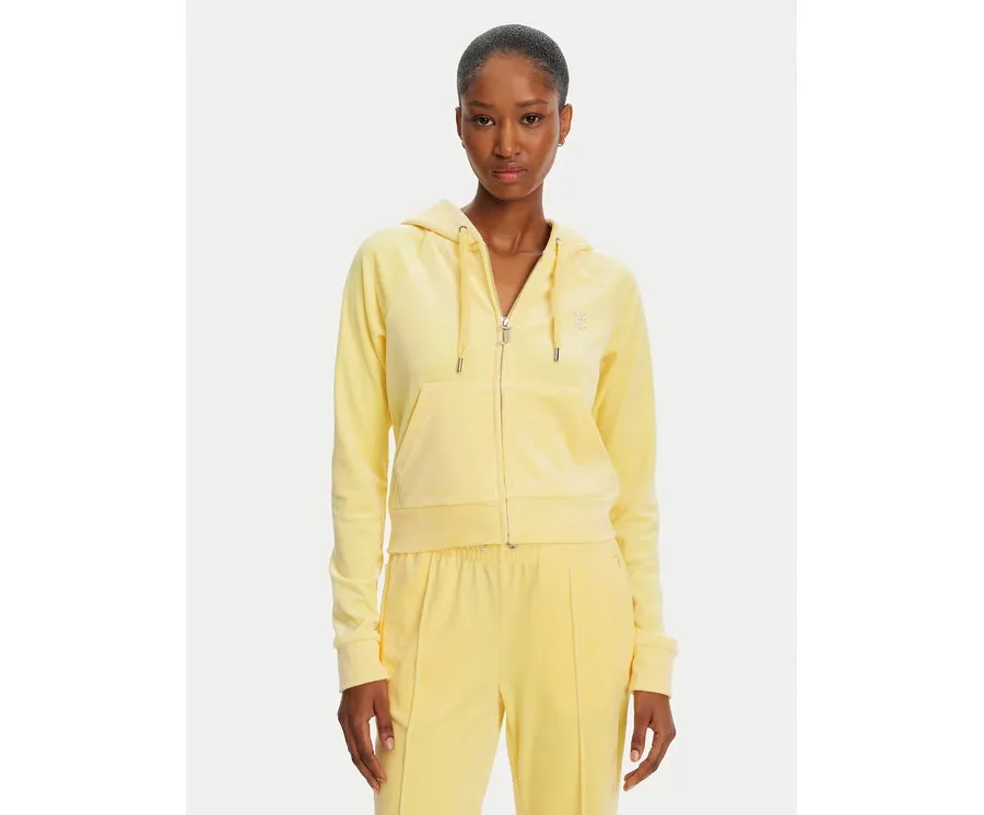 obrazek 1 Juicy Couture Bluza Madison JCWA122001 Żółty Slim Fit