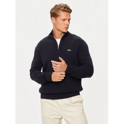 Zdjęcie Lacoste Sweter AH3052 Granatowy Regular Fit