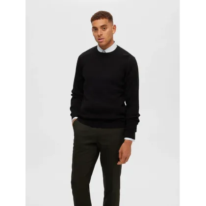 Zdjęcie Selected Homme Sweter 16090606 Czarny Regular Fit