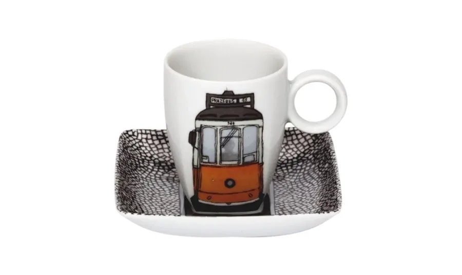 picture 1 Luxurious porcelain coffee cup and saucer - Vista Alegre