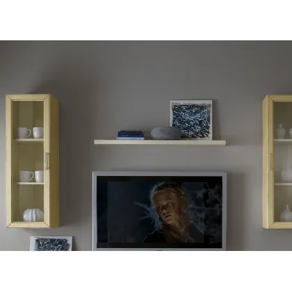 Zdjęcie Półka 80 Cm z płyty stolarskiej fornirowanej jesionem - Zanini