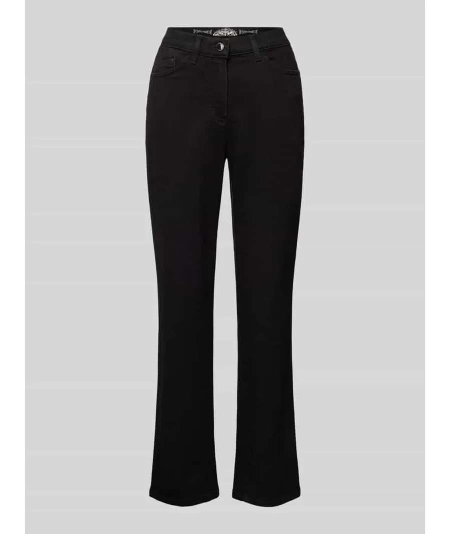 obrazek 1 Jeansy z prostą nogawką i 5 kieszeniami model ‘PATTI STRAIGHT’