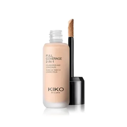 Zdjęcie KIKO Milano Full Coverage 2-in-1 Podkład w płynie 25 ml Warm Rose 15