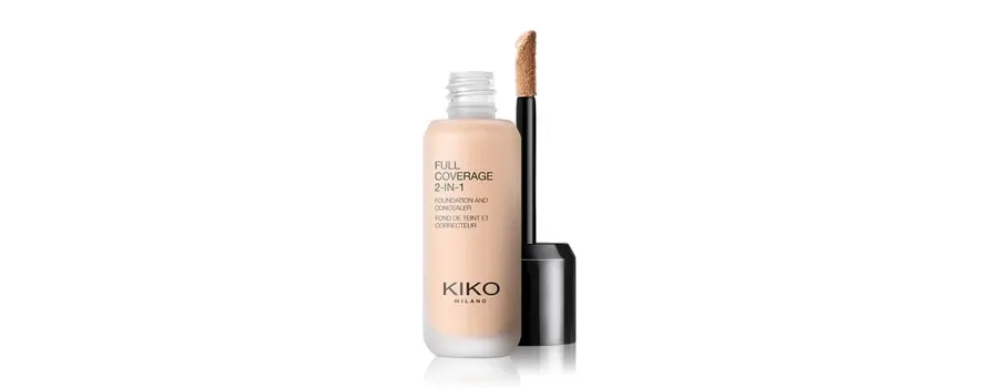 obrazek 1 KIKO Milano Full Coverage 2-in-1 Podkład w płynie 25 ml Warm Rose 15