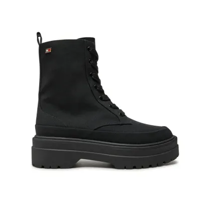 Zdjęcie Tommy Hilfiger Botki FW0FW08200 Czarny