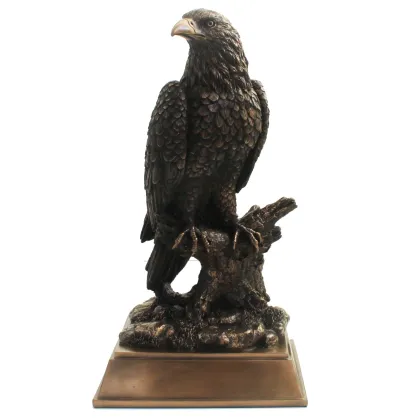 Picture Fantastic decorative eagle statuette as a gift - 23x20x42 cm