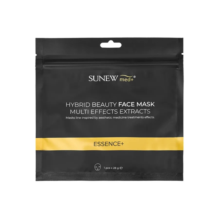 obrazek 1 Sunew Med Essence+ Maska do twarzy z peptydami i śluzem ślimaka 1szt