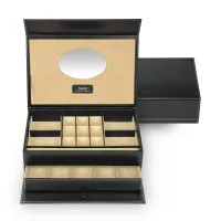 Picture Sophisticated box with compartments for earrings - Sacher