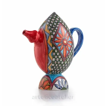 Zdjęcie Wyjątkowe ceramiczne naczynie na wodę lub wino