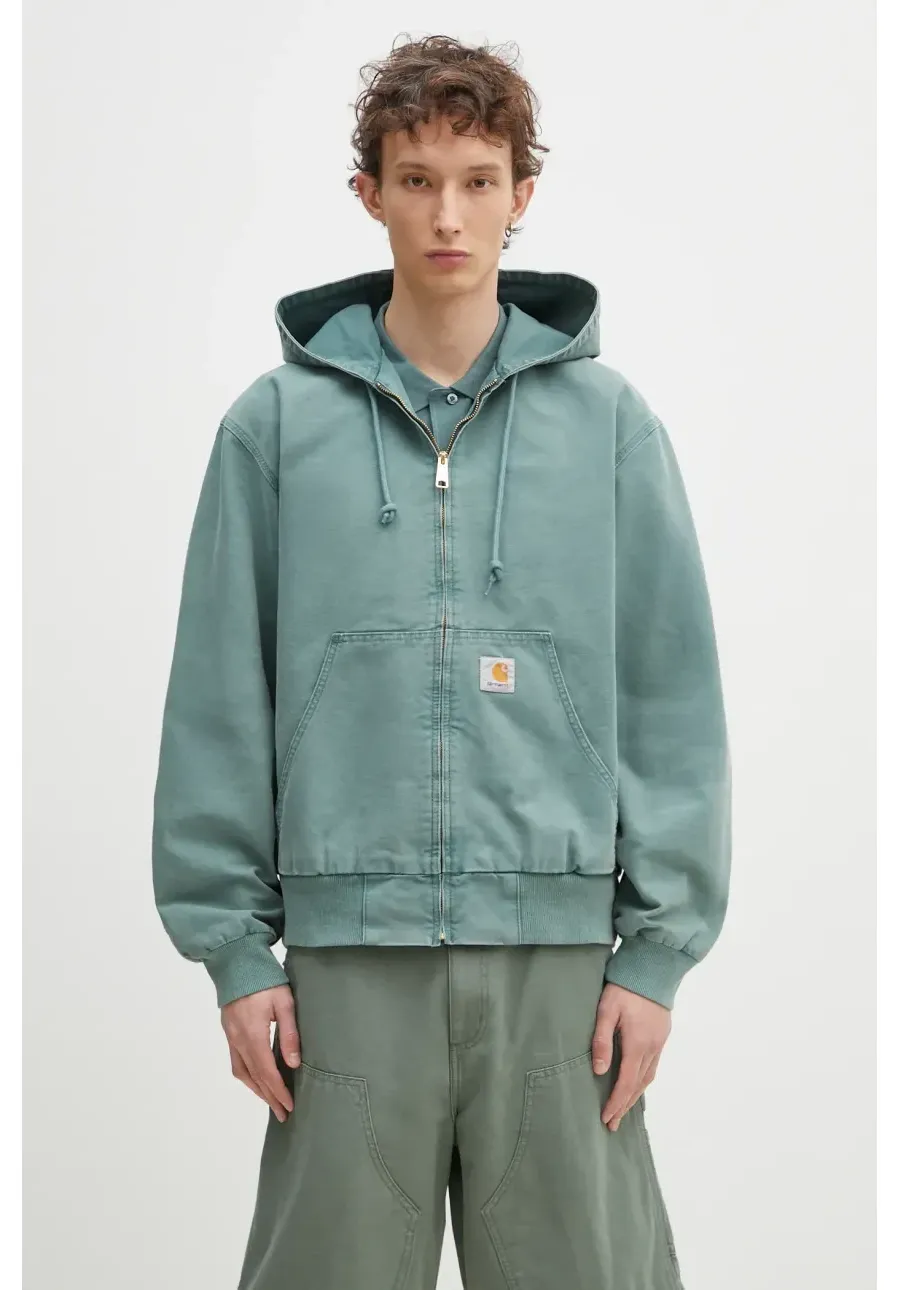 obrazek 1 Carhartt WIP kurtka bawełniana OG Active Jacket kolor zielony przejściowa I034820.2M24O