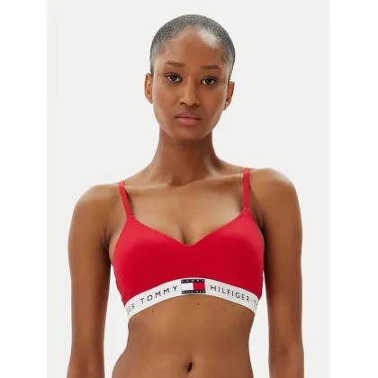Zdjęcie Tommy Hilfiger Biustonosz braletka UW0UW05715 Czerwony