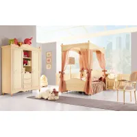 Picture Wardrobe with open shelves in a romantic style - Ferretti e Ferretti