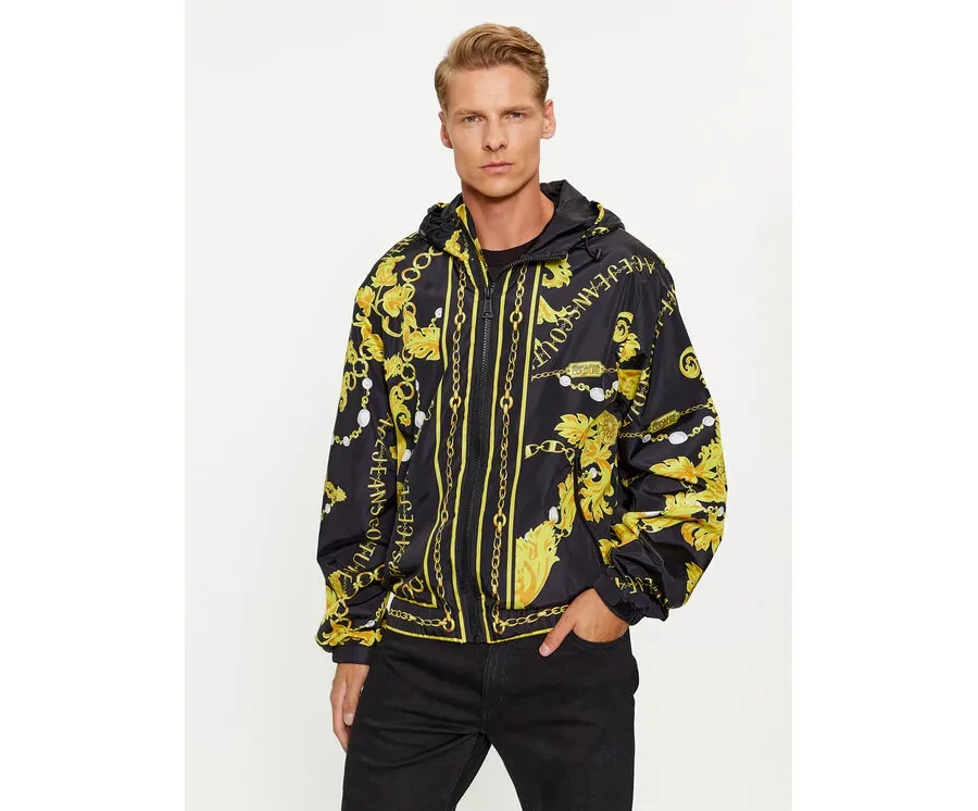 obrazek 1 Versace Jeans Couture Kurtka przejściowa 75GASD05 Czarny Regular Fit