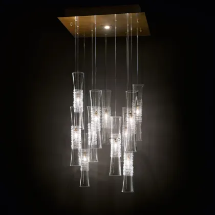 Zdjęcie Urzekający żyrandol z kolekcji Parentesi LC60/11