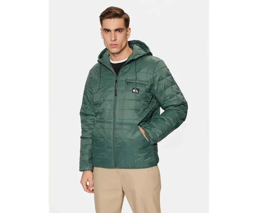 obrazek 1 Quiksilver Kurtka przejściowa Check Mate EQYJK04095 Zielony Regular Fit