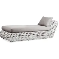 Zdjęcie Ekskluzywna rattanowa leżanka do salonu lub ogrodu - Kenneth Cobonpue