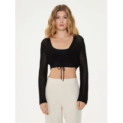 Zdjęcie Vero Moda Kardigan Madera 10300292 Czarny Regular Fit