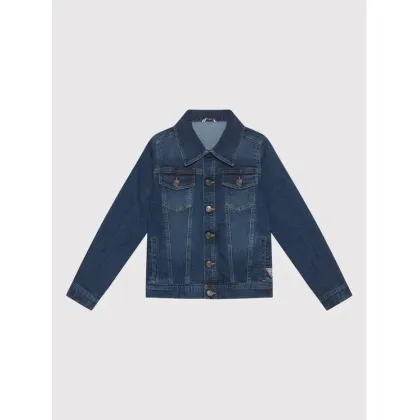 Zdjęcie Guess Kurtka jeansowa L0BL25 D4H60 Granatowy Regular Fit
