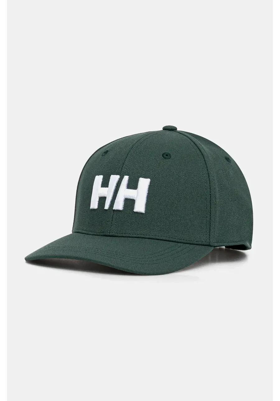 obrazek 1 Helly Hansen czapka kolor zielony z aplikacją