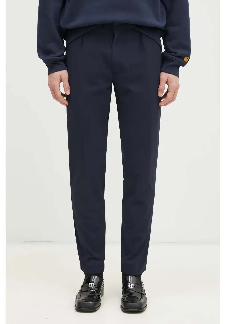 obrazek 1 Paul Smith spodnie męskie kolor granatowy proste M1R-056Z-N02382