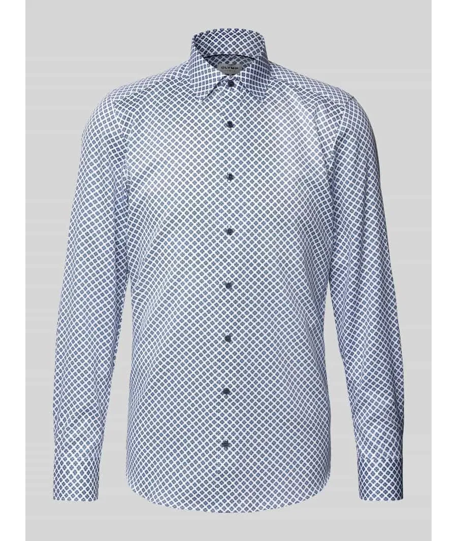 obrazek 1 Koszula biznesowa o kroju body fit z kołnierzykiem typu kent model ‘New York'’