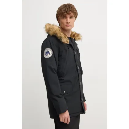 Zdjęcie Alpha Industries kurtka Polar Jacket męska kolor czarny zimowa 123144.03