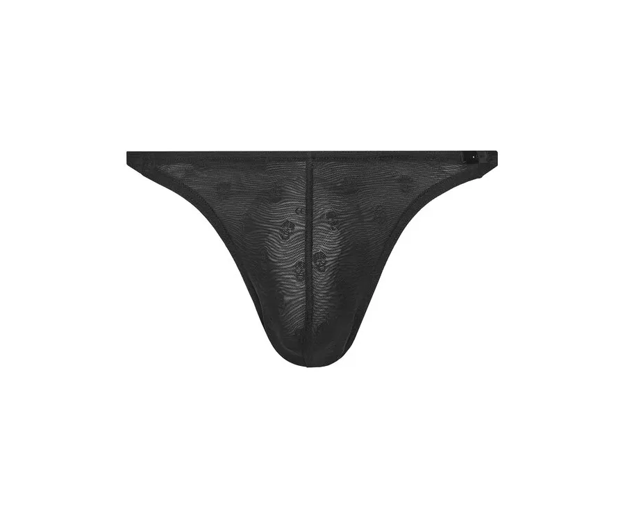 obrazek 1 HOM Stringi Dark 402988 Czarny