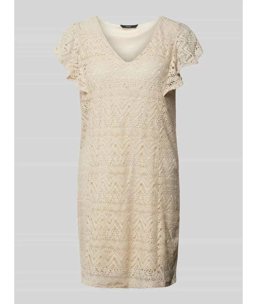 obrazek 1 Sukienka mini z dekoltem w serek model ‘MAYA’