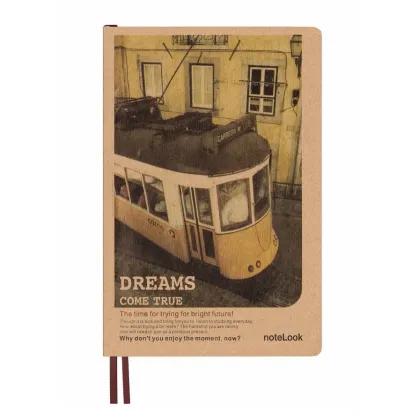 Zdjęcie Oryginalny Notebook B6 z kolekcji Kraft Train