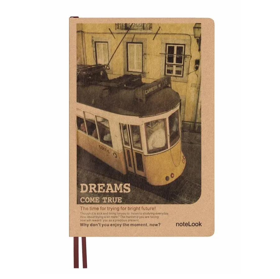 obrazek 1 Oryginalny Notebook B6 z kolekcji Kraft Train