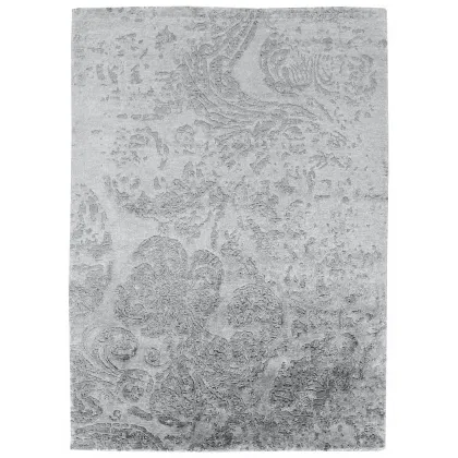 Picture Subtle gray exclusive 3D rug - SENSES BAROQUE 7073