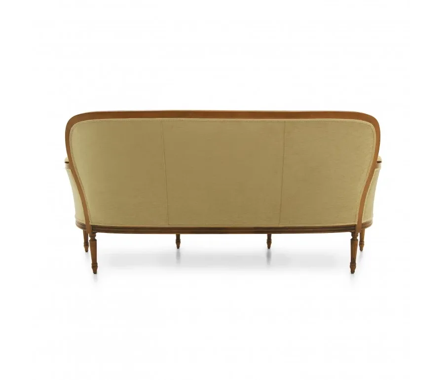 obrazek 3 Elegancka sofa w stylu Ludwika XVI o strukturze drewna bukowego - Sevensedie