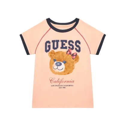 Zdjęcie Guess T-Shirt J5YI21 K8HM4 Koralowy Regular Fit