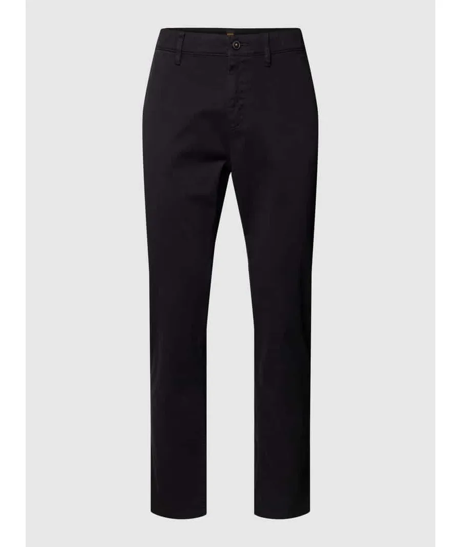 obrazek 1 Chinosy o kroju tapered fit z wpuszczanymi kieszeniami w stylu francuskim
