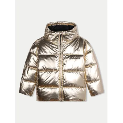 Zdjęcie Karl Lagerfeld Kids Kurtka zimowa Z30234 S Złoty Regular Fit