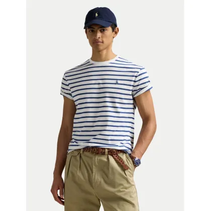 Zdjęcie Polo Ralph Lauren T-Shirt 710938134008 Granatowy Custom Slim Fit