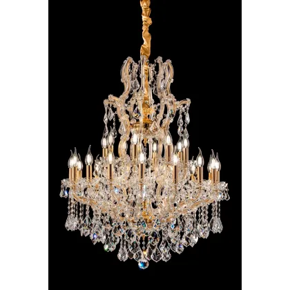 Zdjęcie Kryształowy żyrandol salonowy z włoch