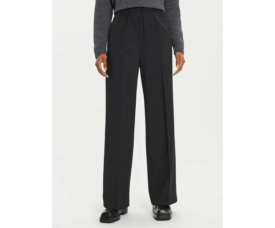 obrazek 1 Weekend Max Mara Spodnie materiałowe Petra 2425136022 Czarny Loose Fit